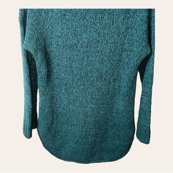 0205W.‎ EDDIE BAUER KNITTED LONG SLEEVE SWEATER MOCK NECKLINE SIZE SMALL - Picture 10 of 11